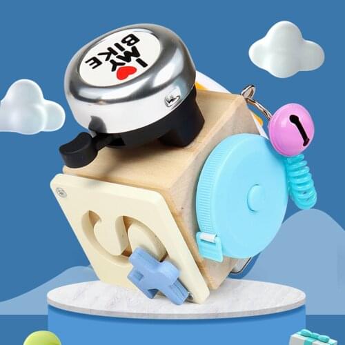 Wood Busy Develop Fun Motor Skill Preschool Sensory Toy Activity Game
