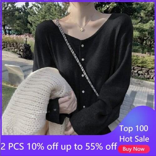 Elegant Long Dress For Women Autumn And Winter Knitted Loose Soft Vintage Dresses