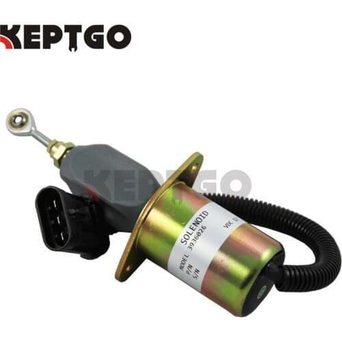 Fuel Shut Off Solenoid 12v For Cummins Dodge Diesel 94-98 5.9L 3936026 SA476712 SA-4767-12 5016244-AB / 5016244AB