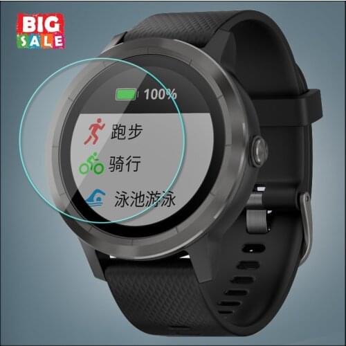 HD Tempered Glass Protective Film For Garmin Fenix ​​5 5S 6 6S Vivoactive 3 Forerunner245 Watch Screen Anti-scratch Film