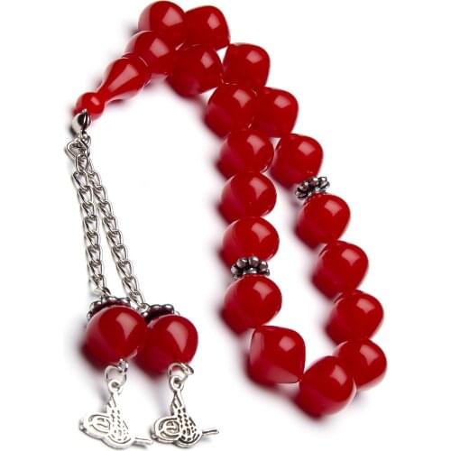 Islamic Tasbih Muslim Rosary Beads 33 Prayer Rosary For Men Bracelet For Men Accessory amber oltu amber stone Handmade Turkey