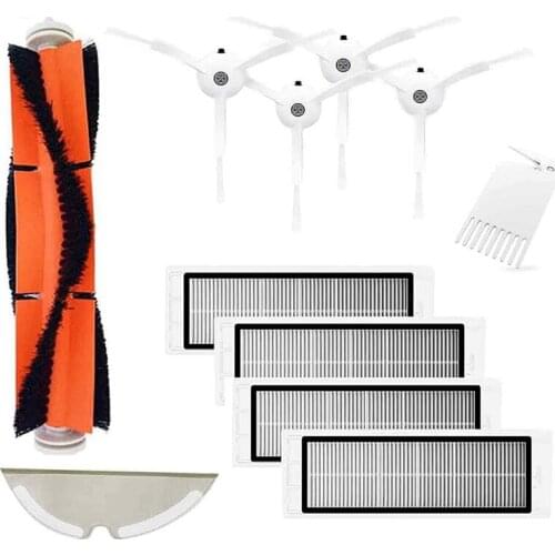 Kit for Xiaomi Robot Vacuum, for Xiaomi Robot Vacuum Cleaner Spare Parts for Xiaomi Roborock S50 S51 S55 S5 S6