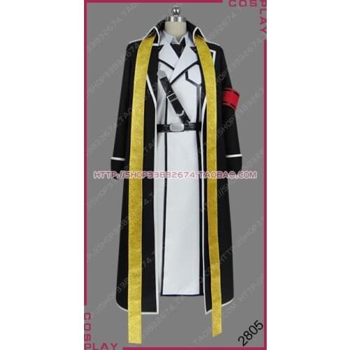 Dies Irae Reinhard Heydrich Longinus Dreizehn Orden Leader Uniform Cosplay Costume S002
