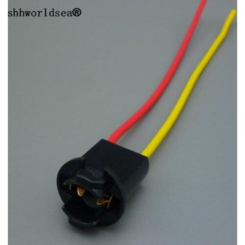 100pcs 18AWG T10 W5W 194 168 T15 Socket Xenon LED Light Bulb Car Truck Holder Connector