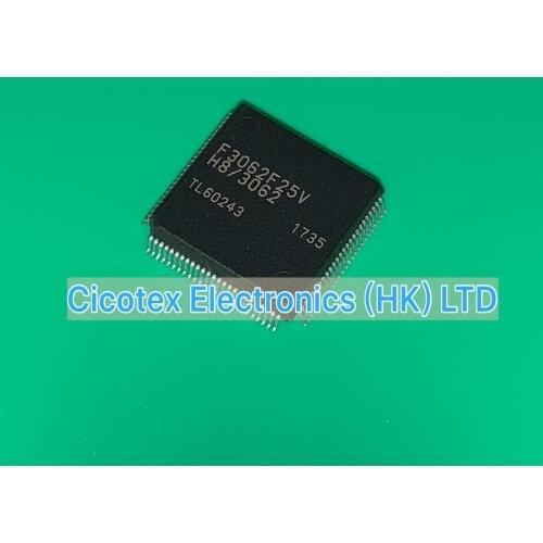 F3062F25V TQFP-100 H8/3062 DF3062BFBL25V IC MCU 16BIT 128KB FLASH 100QFP HD64F3062BFBL25V 3062BFBL25V 3062BFBL25 3062F25 HB/3062