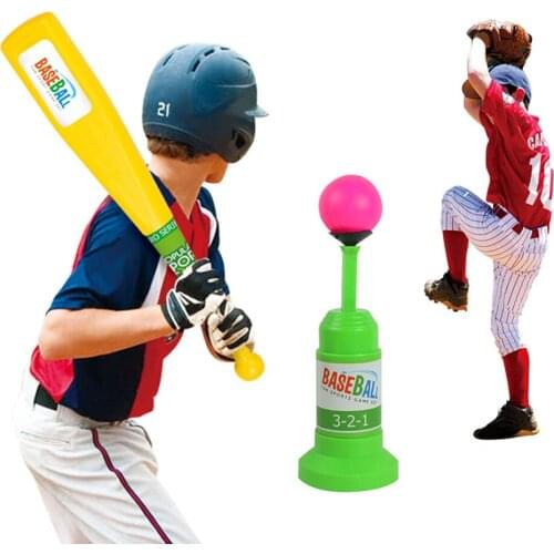 Educational Kids Automatic Baseball Training Toy Indoor Outdoor Sports Baseball Game Ball Best Gift For Children Outdoor Sport