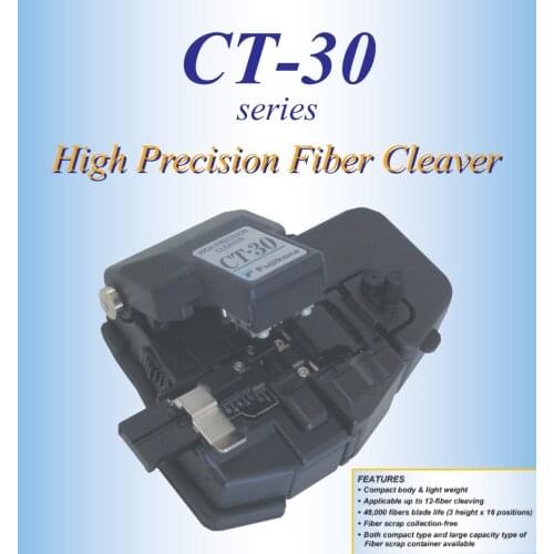 Orginal Made in Japan CT-30 FTTH Fiber Optic Cutting Tools High Precision Fiber Cleaver