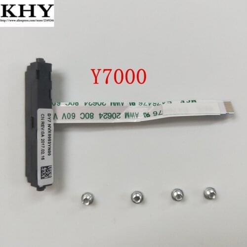 Original HDD SSD Cable with screw For Lenovo Legion Y7000 Y7000P Legion Y530 Y540 Y545 HDD Cable laptop NBX0001PG0 NBX0001M40