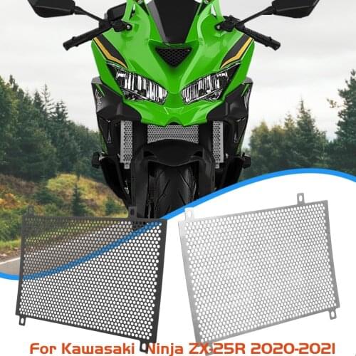 Motorcycle Front Radiator Guard Grille Cover Protector For Kawasaki Ninja ZX-25R ZX25R 2020-2021 Accessories