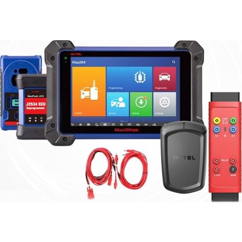 Autel Maxisys Elite IM608 Key Programmer With APB112 Toyota Smart Key And G-Box Tool For Car Key Lost
