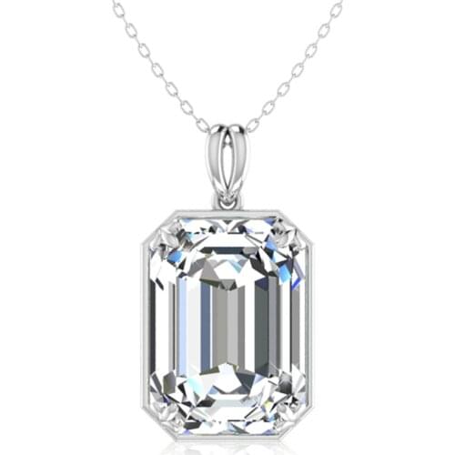 Szjinao gold Pendan Necklace For Women Christmas present Fine viking Birthstone Aquamarine silver 925 jewelry