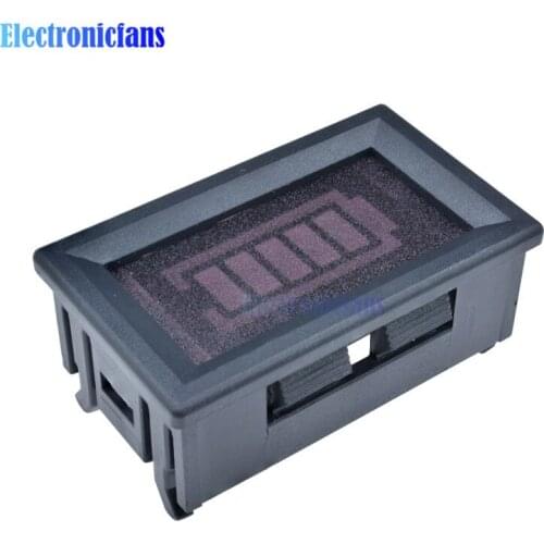 12V Acid Lead Batterie Tester Four Power Display Percentage Power Indicator Board Batterie Capacity Tester Tools
