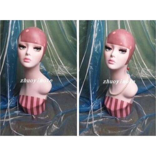 High Quality Fiberglass Vintage Manikin Heads, Female Mannequin Dummy Head Bust For Earrings & Wigs & Hat & Jewelry Display