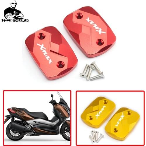 X-MAX Fluid Reservoir Cover For YAMAHA XMAX 300 XMAX300 2017 2018 2019 2020 Motorcycle Accessories Brake Fluid Tank Cap Protect