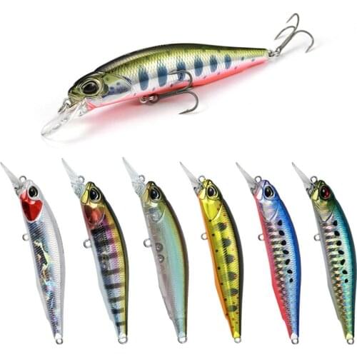 1Pcs Fishing Lure 77mm 8.4g Minnow Wobbler Quality Professional Hard Artificial Fishing Bait for pike bass fishing accessories