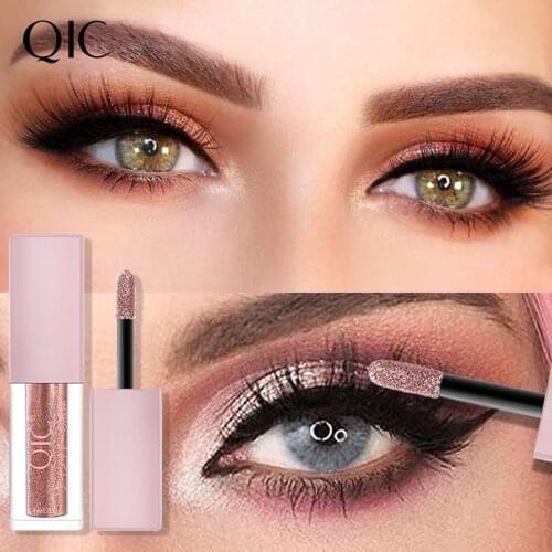 16 Colors Glitter Liquid Eyeshadow Stick Longlasting Waterproof Metallic Eye Face Facial Make Up Quick Dry Sexy Charming Sequins