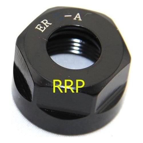 ER11 A type collet nut, ER11-A clamping nut, best quality in China, run out tolerance: 0.01mm