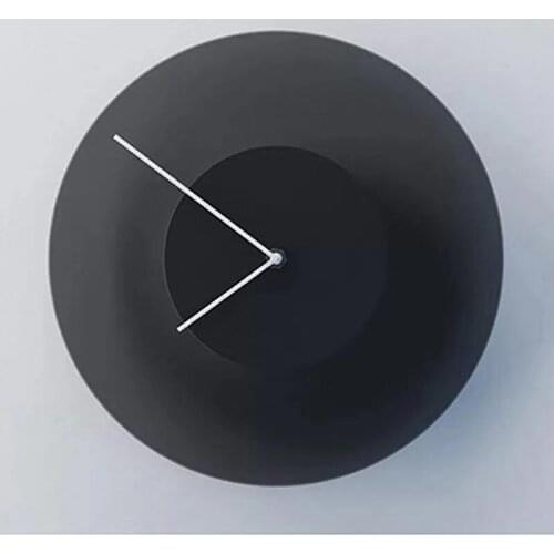 Black Creative Clock Nordic Wall Clock Wall Watch Living Room Personality Household Wall Clock Decoration Wall Clock Large