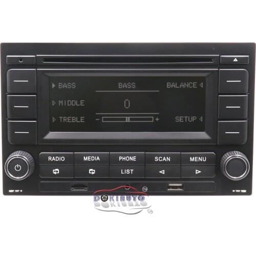 For Passat B5 Golf MK4 Jetta MK4 Polo RCN210 Bluetooth-compatible MP3 USB Player CD MP3 Radio