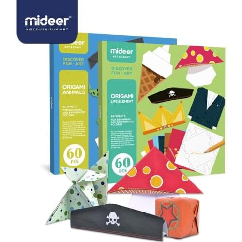 MiDeer Toys for Children Creative Handmade Origami Hand-made DIY Set Kindergarten Handmade Origami Toys