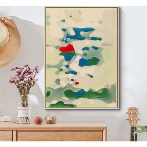 Camouflage Pattern Abstract Art Canvas Painting Living Room Bedroom Cafe Internet Nordic Style Wall Art Pictures