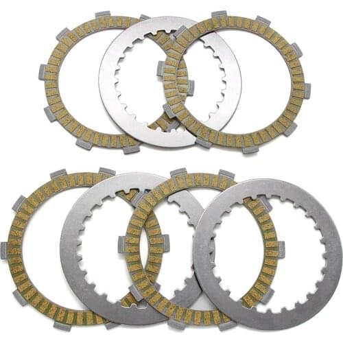 Motorcycle Clutch Friction Disc Plate Kit For Yamaha FZ-16 FZ16 Yamaha YZF R15 SP 2010- 21C-E6321-00 21C-E6331-00 54B-E6321-00