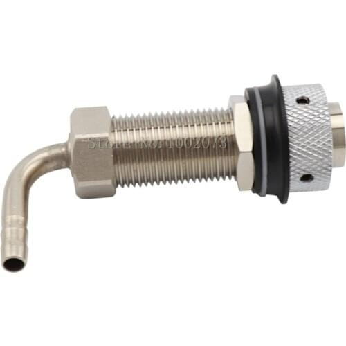 Draft Beer Tap Faucet Long Shank 75mm G5/8 Thread for Adjustable Beer Dispenser Tap Beer Brewing