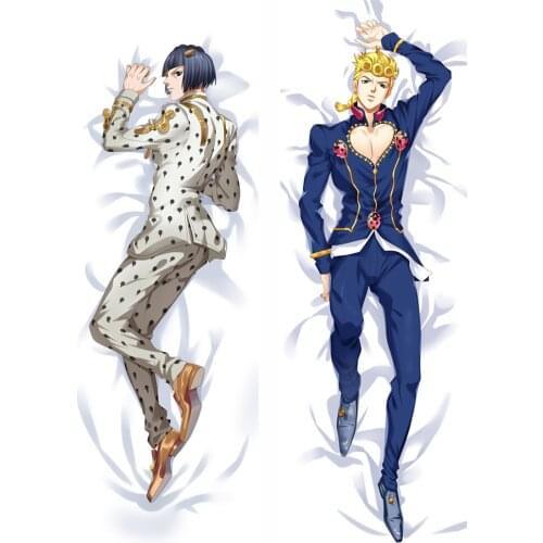MGF Dakimakura case Jo Jo Bizarre Adventure Giorno Giovanna Home Bedding Anime Pillowcase Male