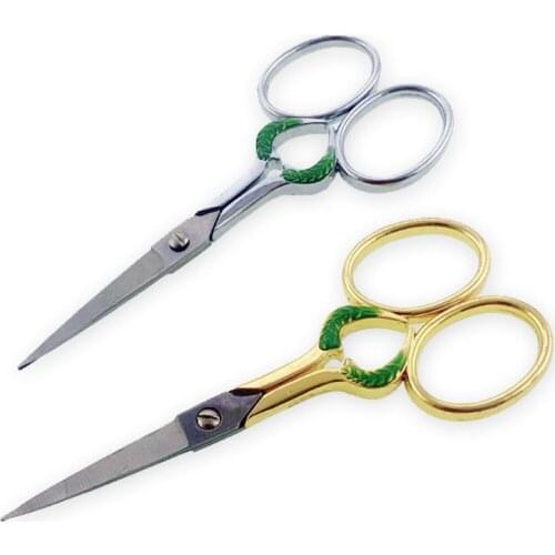 1Pcs Retro Stainless Steel Sewing Scissors Vintage Embroidery Scissors Tailor Scissor Styling Thread Scissor Yarn Shears