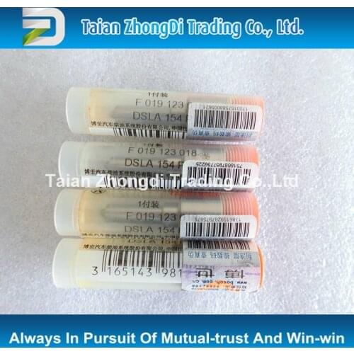 TAZONDLI l common rail original injection nozzle F019123018 DSLA154P018