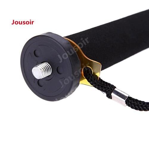 QZSD Q115 Portable Aluminum Alloy Monopod Photography 160cm Camera Monopod Tripod 5 section leg with 3/8 Screw CD50