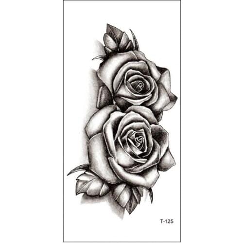 Removable Fashionable Floral Body Tattoo Sticker Convenient Tattoo Sticker Environmentally Friendly for Arm