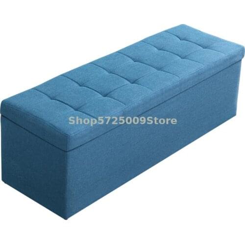 Clothing Store Sofa Stool Rectangular Multi-functional Storage Stool Storage Stool Can Sit In Household Shoe Changing Stool Fitt