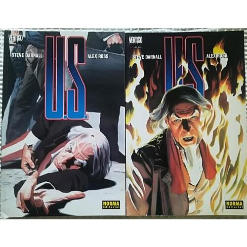 US/UNCLE SAM N ° 1 and 2, COL. Full, DC COMICS, NORMA ED. , 1997, 1ª ED. Spanish, author ALEX ROSS