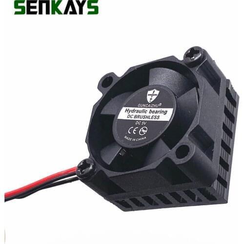 30x30x18mm 3010 30mm Fan DC 5V 12V 24V With 8mm Heat sink BGA Fan Graphics Card Fan With Heat Sink Cooler Cooling Fan 2wire