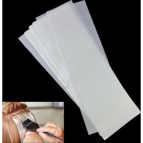 100PCs/pack Pro Salon Hair Dye Paper Recycleable Reusable Separating Stain Dyeing Color Highlight Tissue Hairdresser Salon Tool