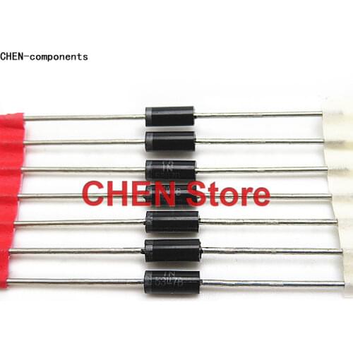 20pcs 5W Zener Diodo DO-15 1N5347B IN5388B 10V 200V 1N5347 IN5388