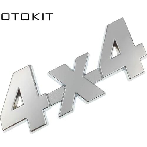 3D Car Styling Chrome 4x4 Emblem Badge Auto Motorcycle Car Sticker Logo Decal For Jeep /Grand /Cherokee SUV Trunk Accessories