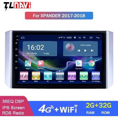 4G LTE 2G RAM Android 10 For Mitsubishi Xpander 2017 2018 2019 Multimedia Stereo Car DVD Player Navigation GPS Radio
