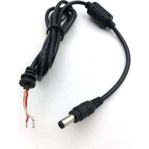 5.5mm x 2.1mm DC Power Plug Connector to Power Cord Cable