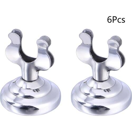 6 Pcs/Package Stainless Steel Menu Stand Menu Place Holder Meal Card Holder Business Card Holder Menu Base Dining Card Holder