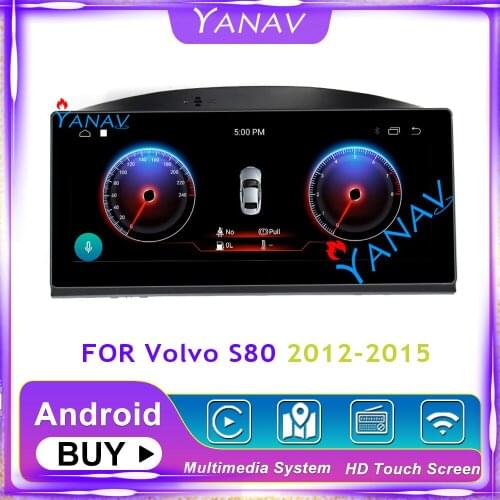 PX6 Car Stereo Radio For-Volvo S80 2012-2015 Car Video Android Multimedia System Player HD Touch Screen GPS Navigation Head Unit