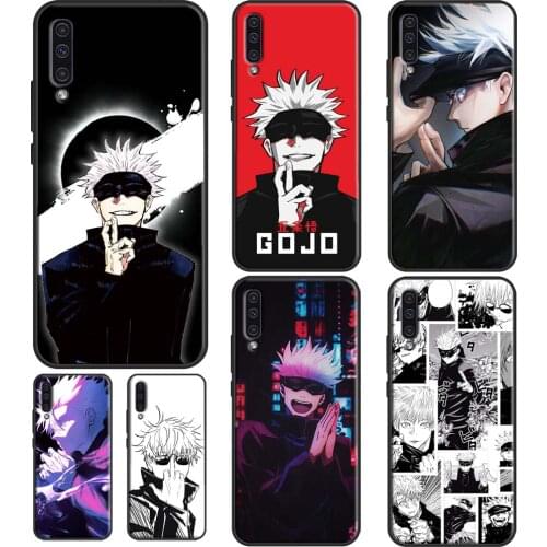 Gojo Satoru Jujutsu Kaisen Anime Case For Samsung A51 A71 A11 A31 A50 A70 A40 A02S A20S A12 A32 A42 A52 A72 A20e A21S Coque