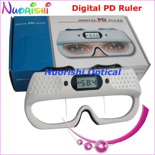 CE Approval Optometry Ruler Digital Ophthalmic Pupilometer PD Ruler Measurer Tester HE710 Lowest Shipping Cost