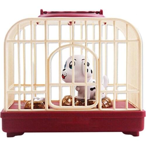 Electronic Dog Portable Durable Easy-cleaning Sound Control Dog Cage for Entertainment Kids Montessori Games Toys for Children