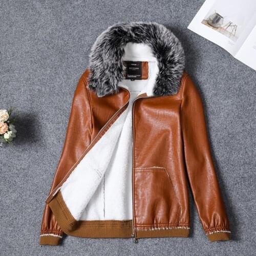 Женские зимние кожаные куртки FGHGF China At AliExpress