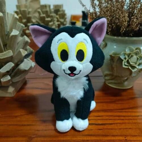 Disney Cartoon Figaro Cat Plush Doll Animal Stuffed Toy 7" Kawaii Kid Gift