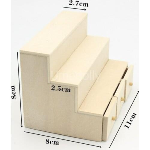 Cute 1:12 Scale Dollhouse Miniature Supermarket Candy Box Display Rack Obitsu 11 BJD Doll House Furniture Accessories Toy