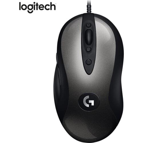 Logitech MX518 Legendary Gaming Mouse Wired Mouse with 16000 DPI HERO Sensor Legend Reborn for Fever Level Mouse Gamer