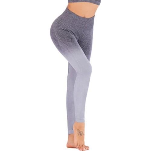 2019 New Arrival Yoga Pants Women Unique Fitness Leggings Workout Sports Running Leggings Sexy Pushup Gym Wear Elastic Slim Pant